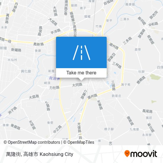 萬隆街 map