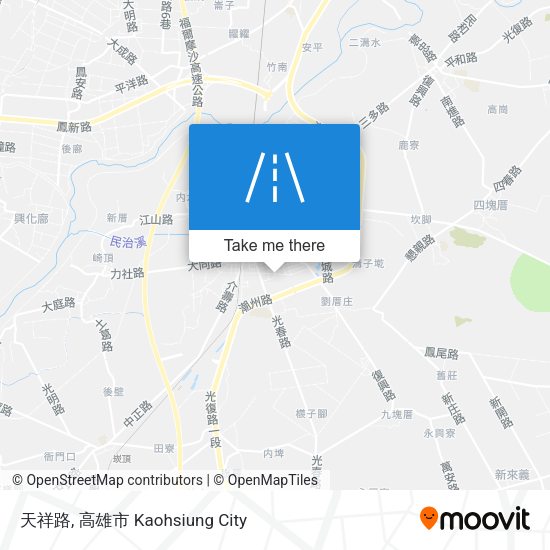 天祥路 map