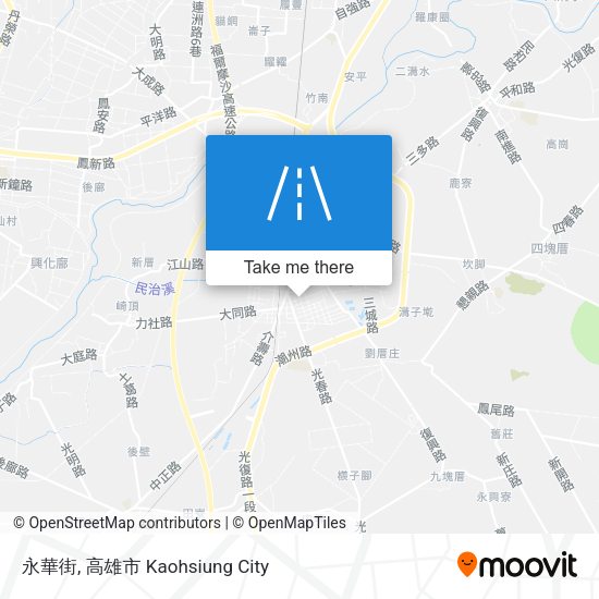 永華街 map