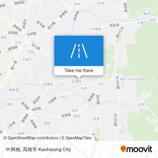 中興橋 map