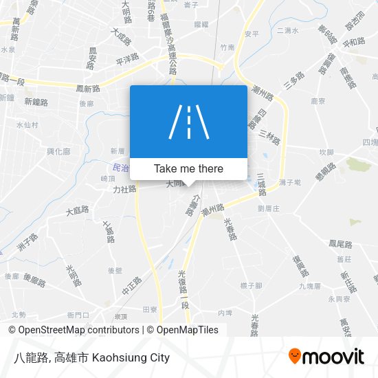 八龍路地圖