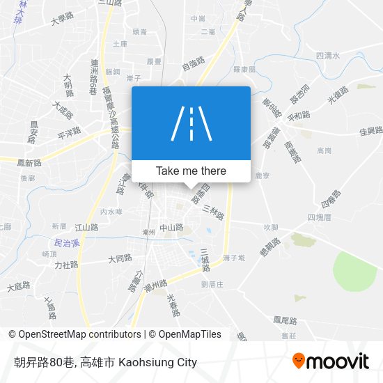 朝昇路80巷地圖