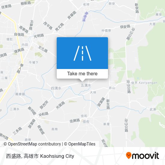 西盛路 map