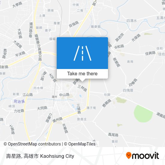 壽星路地圖