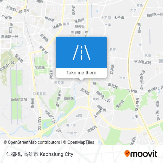 仁德橋 map