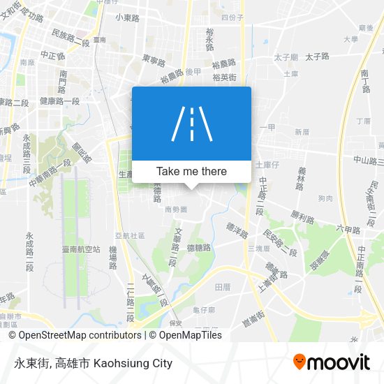 永東街 map