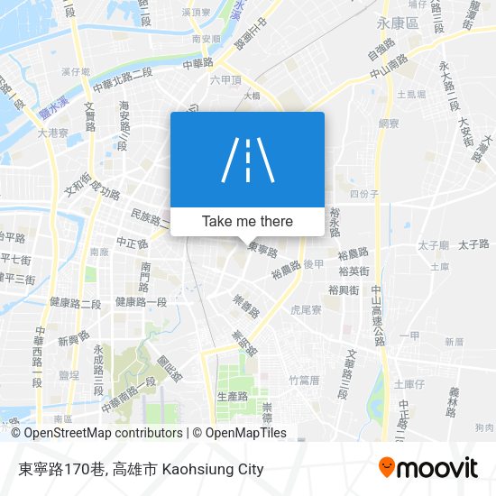 東寧路170巷地圖