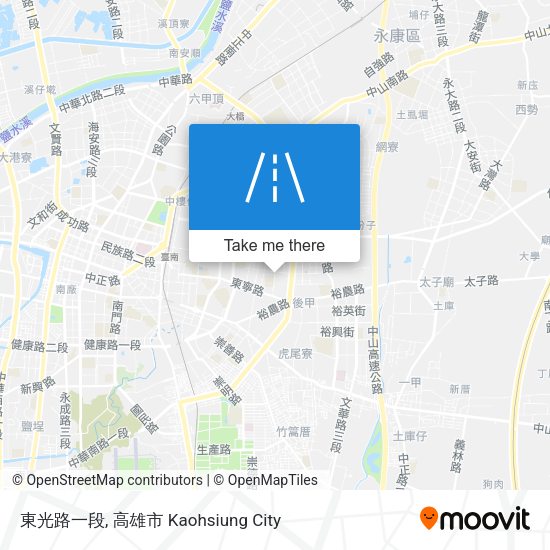 東光路一段 map