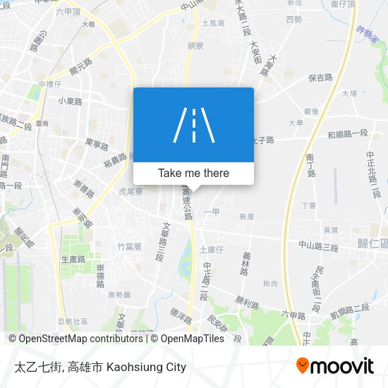 太乙七街地圖