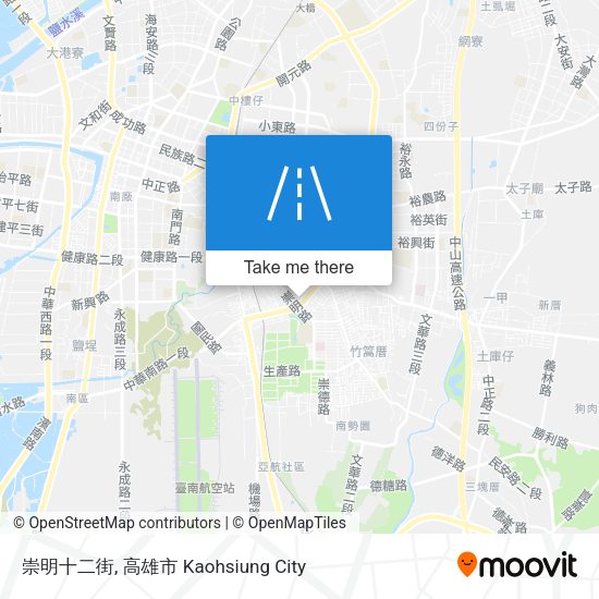 崇明十二街 map