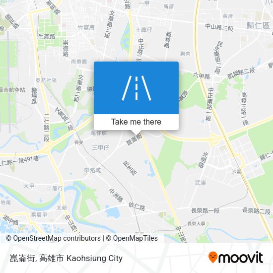 崑崙街地圖