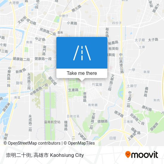 崇明二十街 map