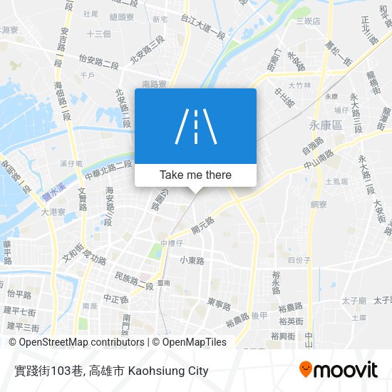 實踐街103巷 map