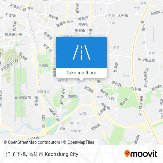 洋子下橋 map