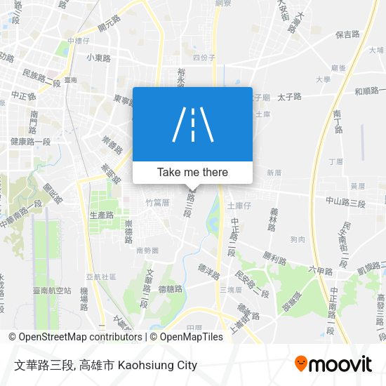 文華路三段 map