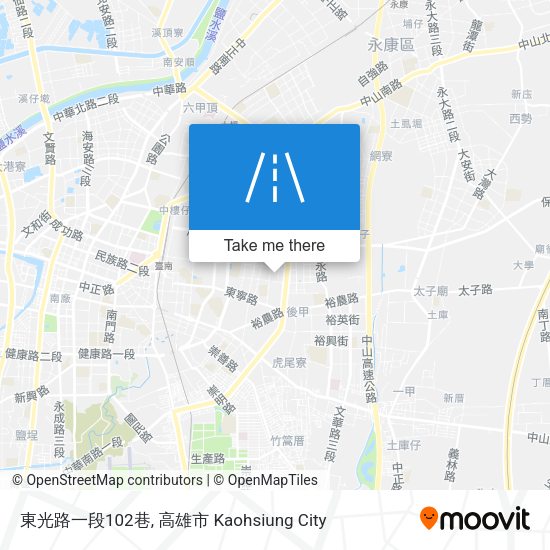 東光路一段102巷 map