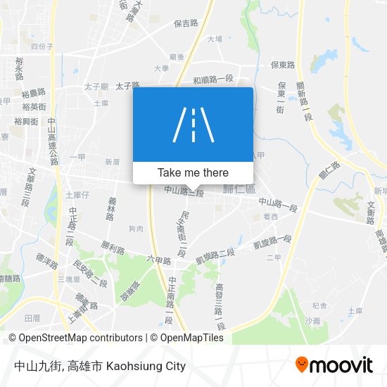 中山九街 map