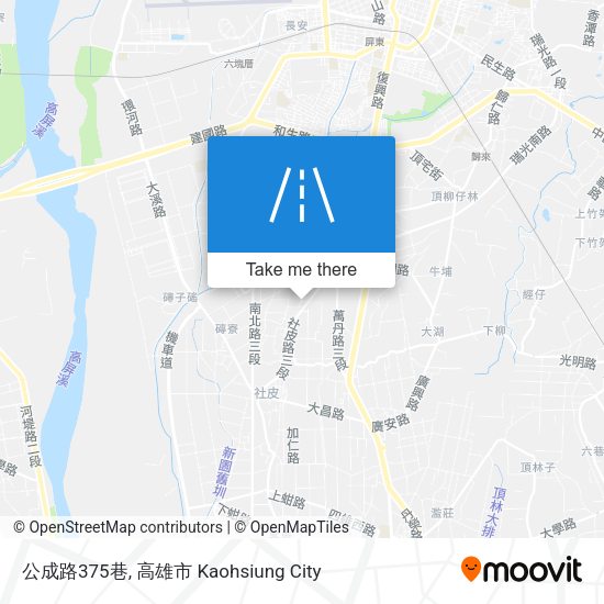 公成路375巷地圖