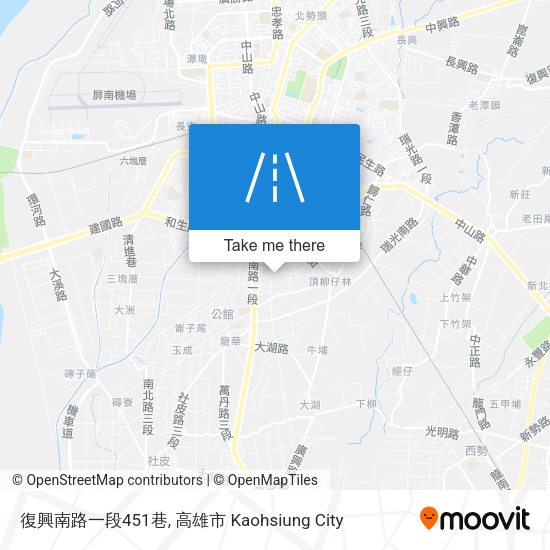 復興南路一段451巷地圖