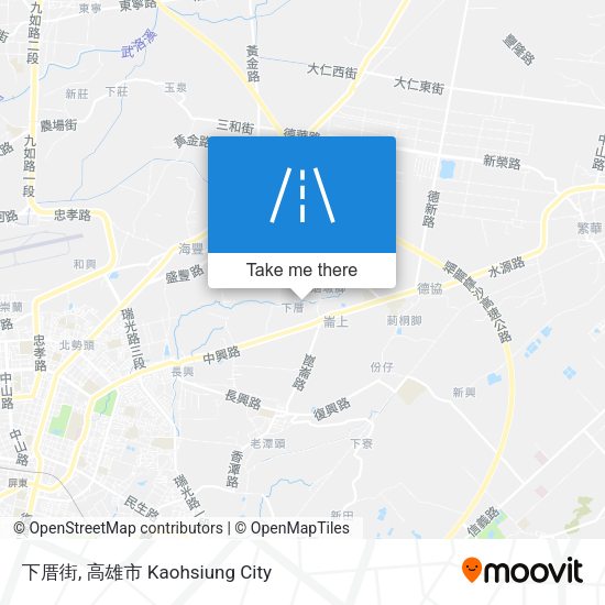 下厝街地圖