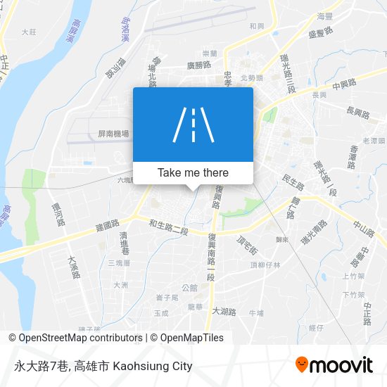 永大路7巷 map