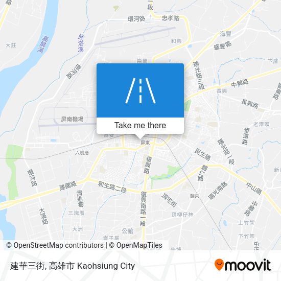 建華三街 map