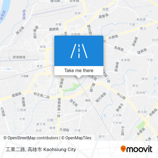 工業二路 map