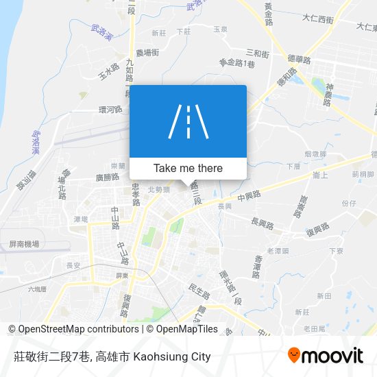 莊敬街二段7巷地圖