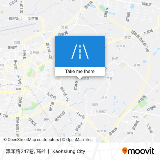 潭頭路247巷地圖
