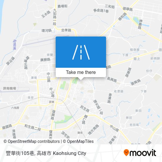 豐華街105巷 map