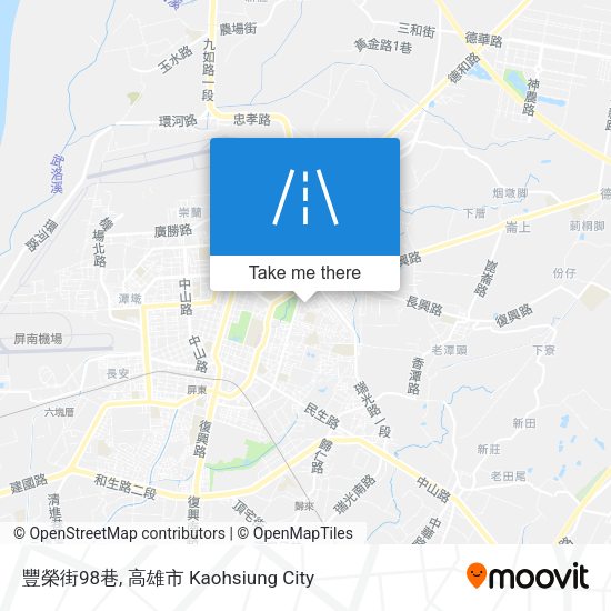 豐榮街98巷 map