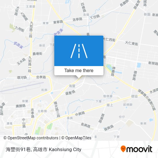 海豐街91巷 map