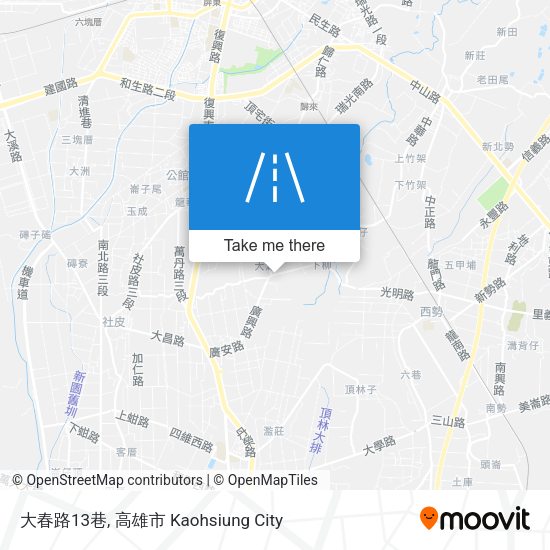大春路13巷 map