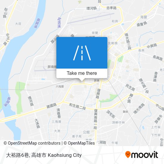 大裕路6巷 map