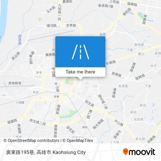 廣東路195巷 map