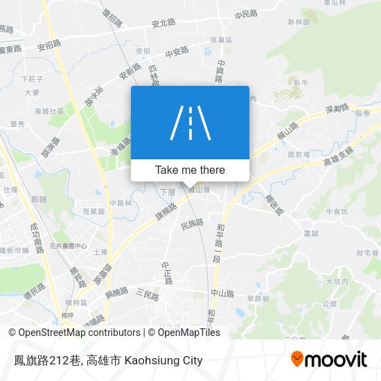 鳳旗路212巷 map