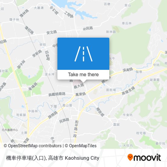 機車停車場(入口) map