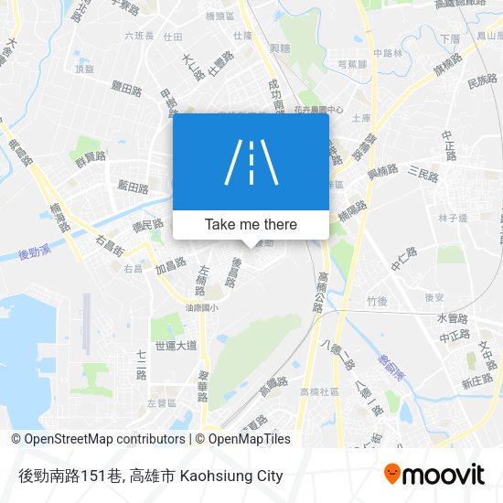 後勁南路151巷 map