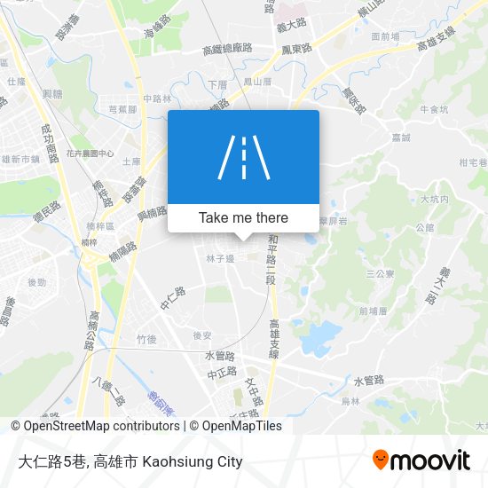 大仁路5巷 map