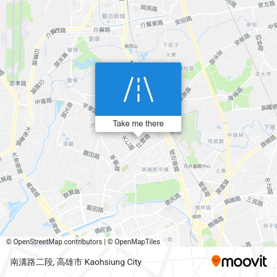 南溝路二段地圖