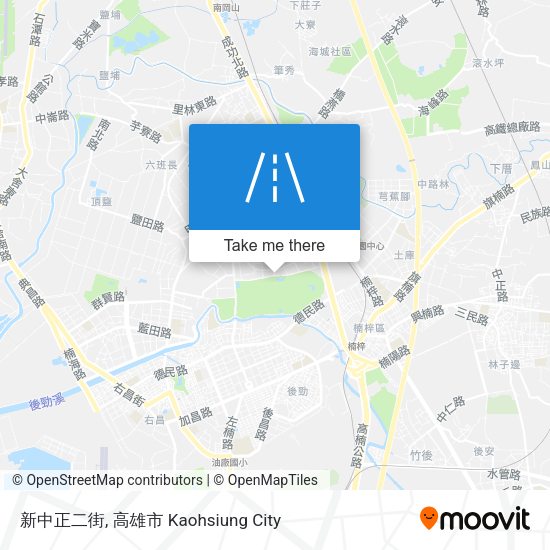 新中正二街 map