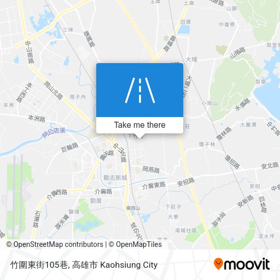 竹圍東街105巷地圖