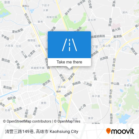 清豐三路149巷 map