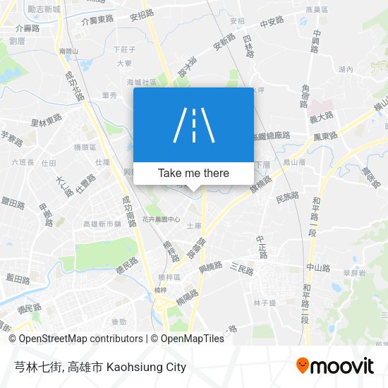 芎林七街 map