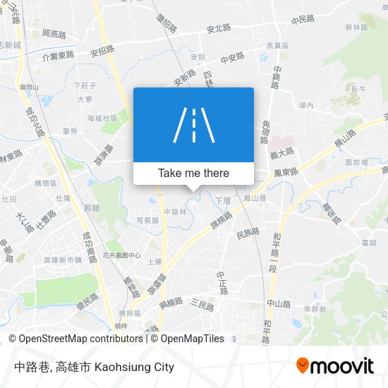 中路巷 map