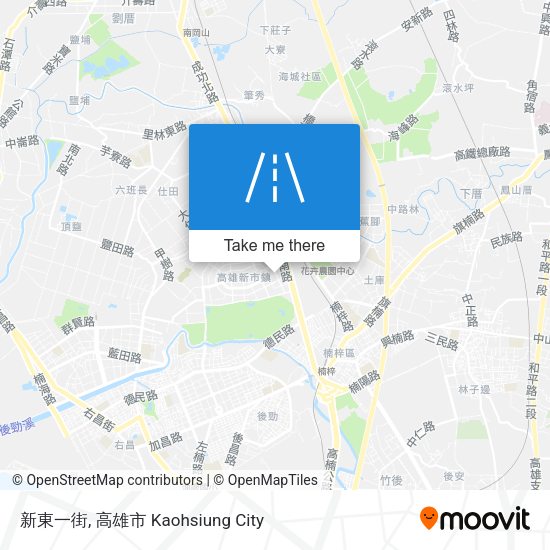 新東一街地圖