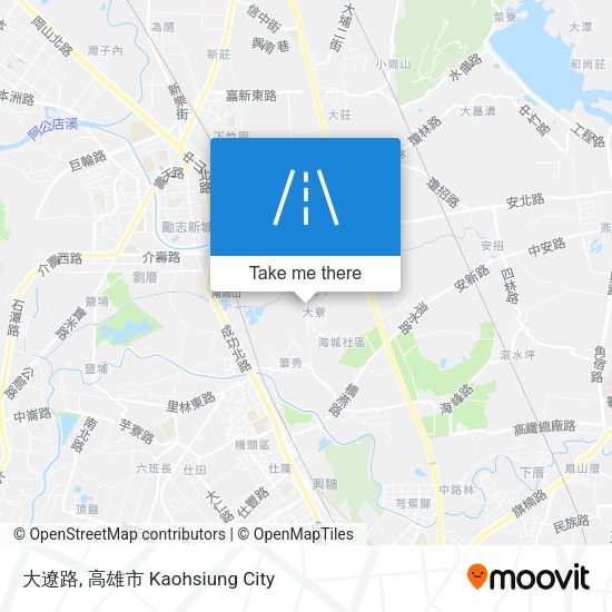 大遼路 map