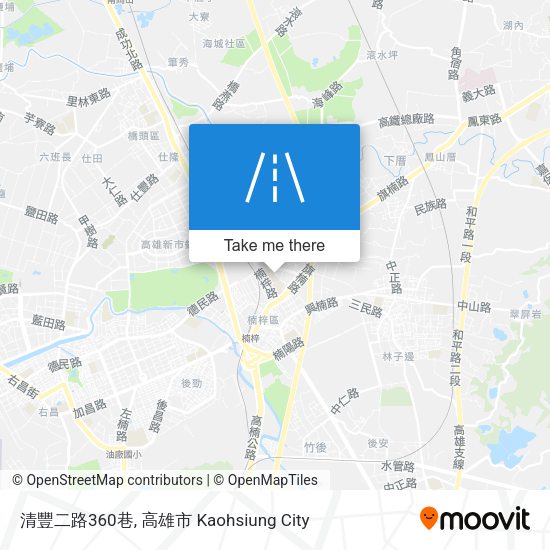 清豐二路360巷地圖