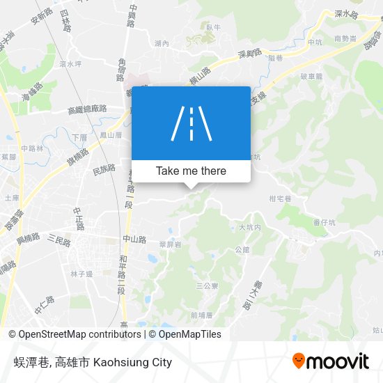 蜈潭巷 map