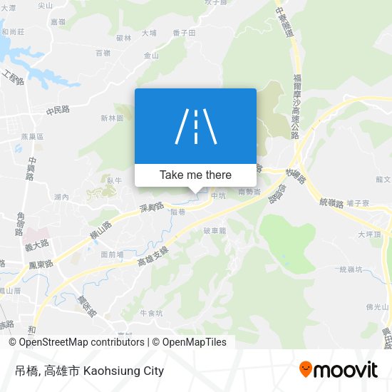 吊橋地圖